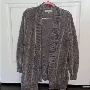 LOFT Chenille Cardigan